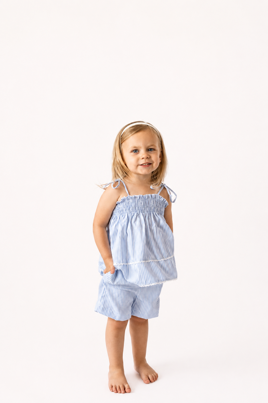 Seaside Stripes Two Piece Outfit