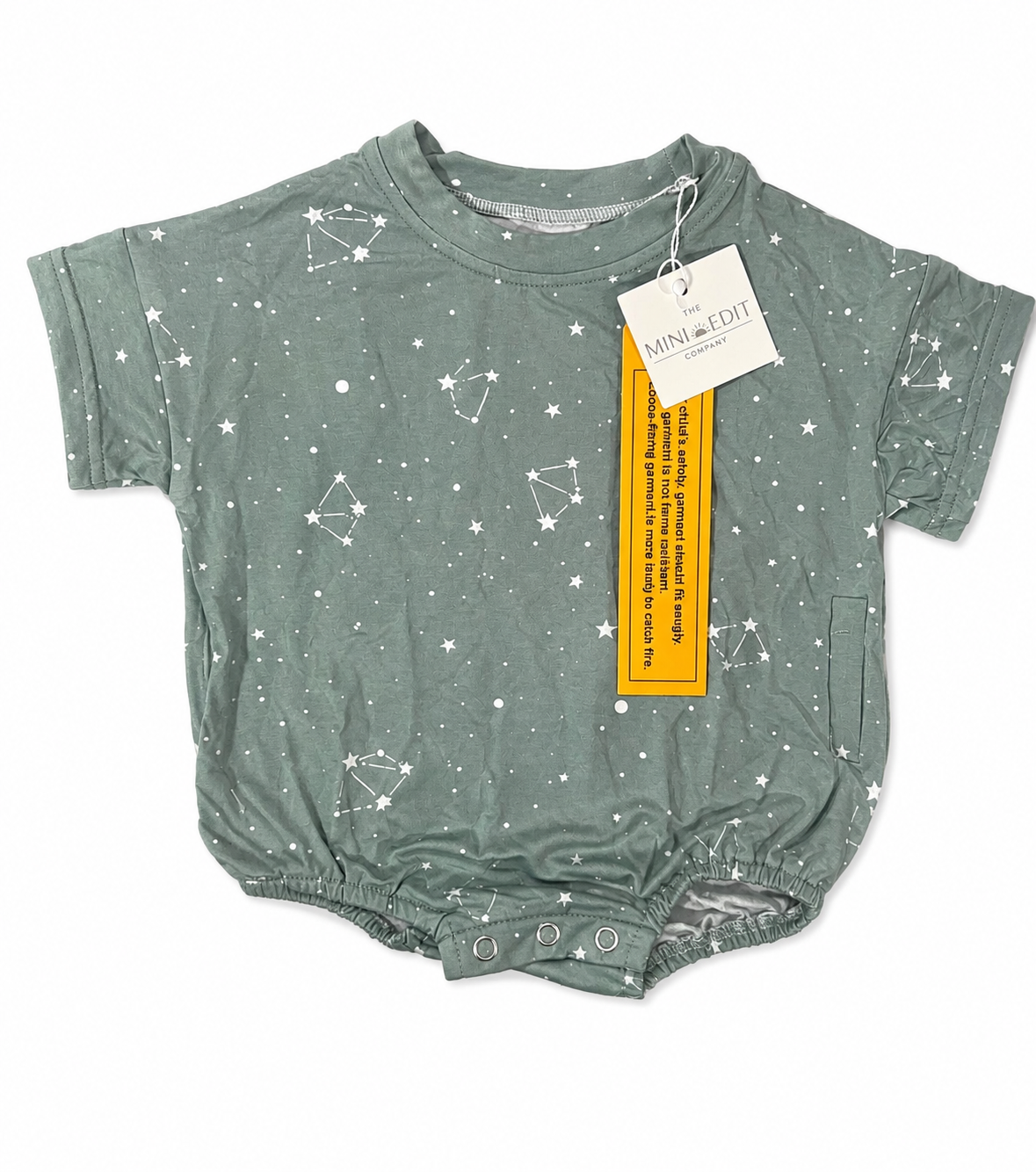 Among The Stars Medically Adaptable Bamboo Bubble Romper