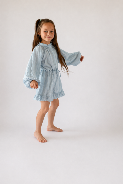 Sweet Carolina Sky Romper