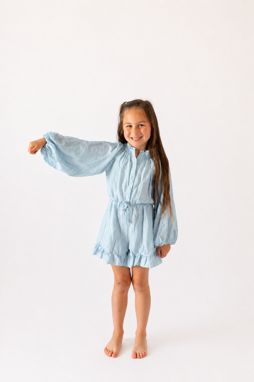 Sweet Carolina Sky Romper