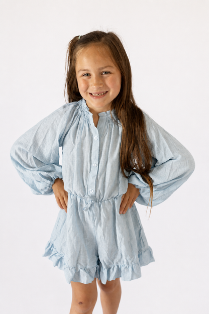 Sweet Carolina Sky Romper