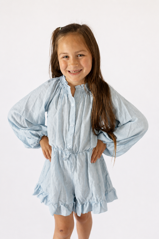 Sweet Carolina Sky Romper
