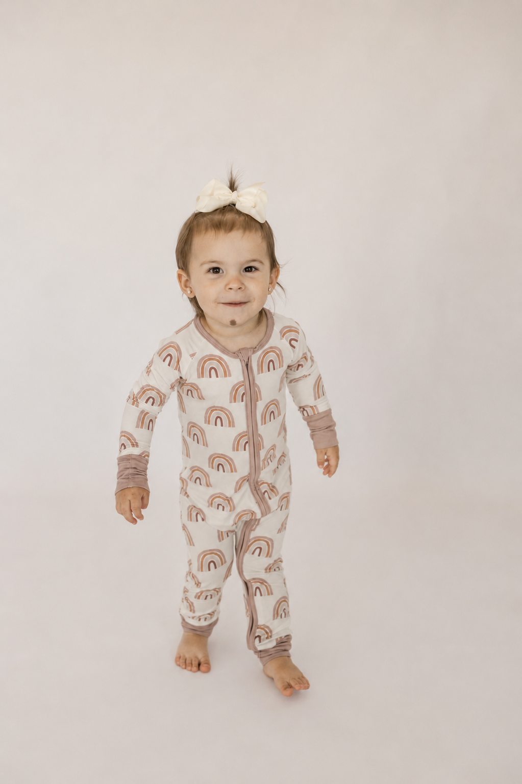 Boho Rainbows Bamboo Zipper Sleeper