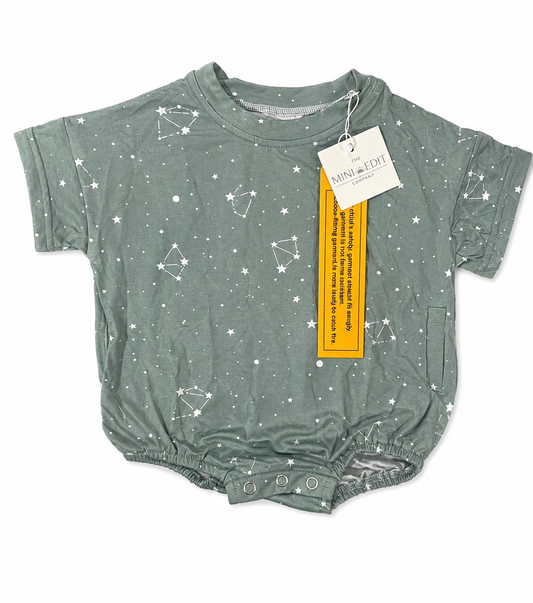 Among The Stars Medically Adaptable Bamboo Bubble Romper